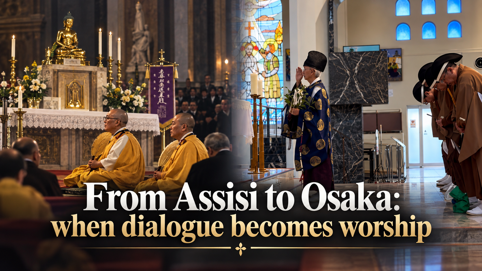 NOSTRA AETATE AT SIXTY: From Assisi to Osaka ~  when dialogue becomes worship