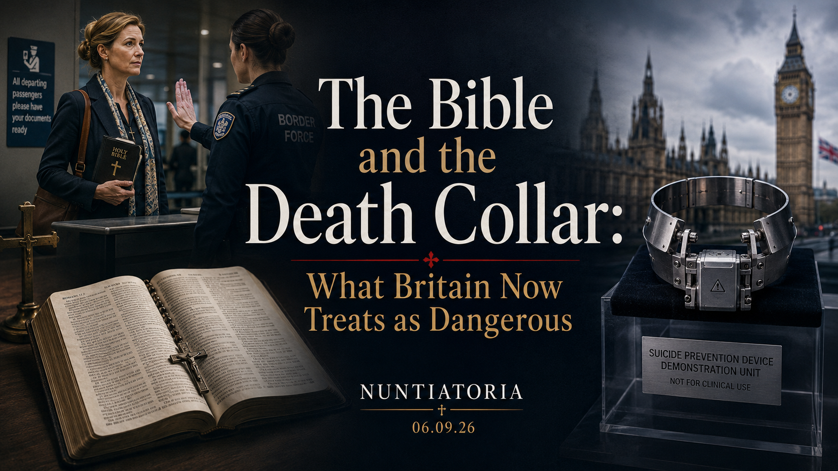 The Bible and the Death Collar: What Britain Now Treats as Dangerous