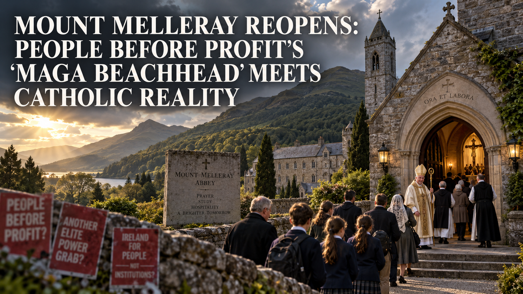 MOUNT MELLERAY REOPENS: People Before Profit’s “MAGA beachhead” meets Catholic reality