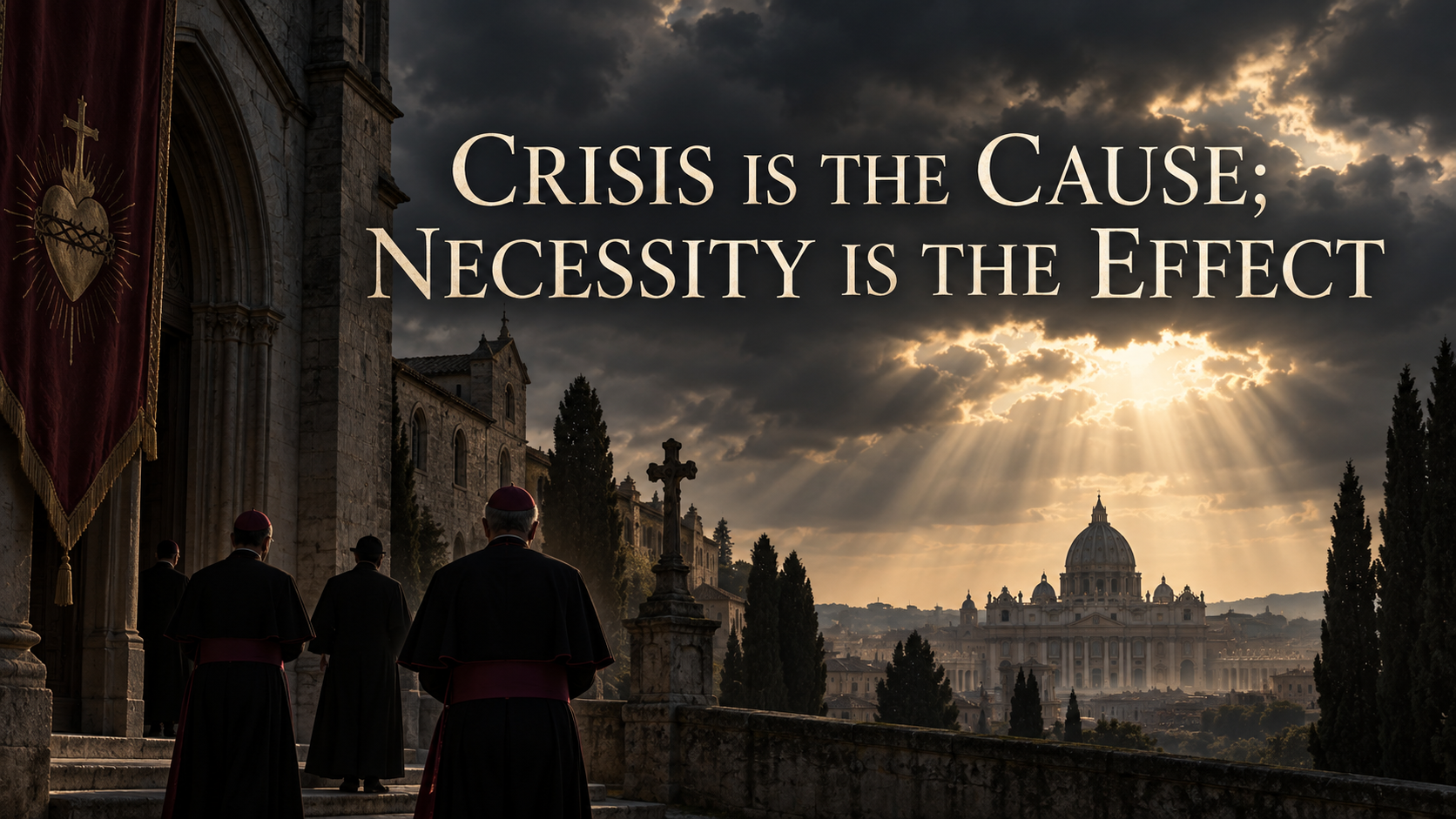 Crisis is the Cause; Necessity is the Effect