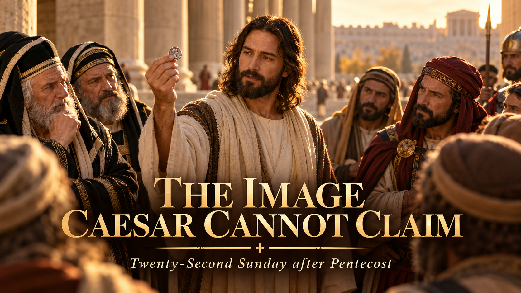 THE IMAGE CAESAR CANNOT CLAIM: The Twenty-Second Sunday after Pentecost