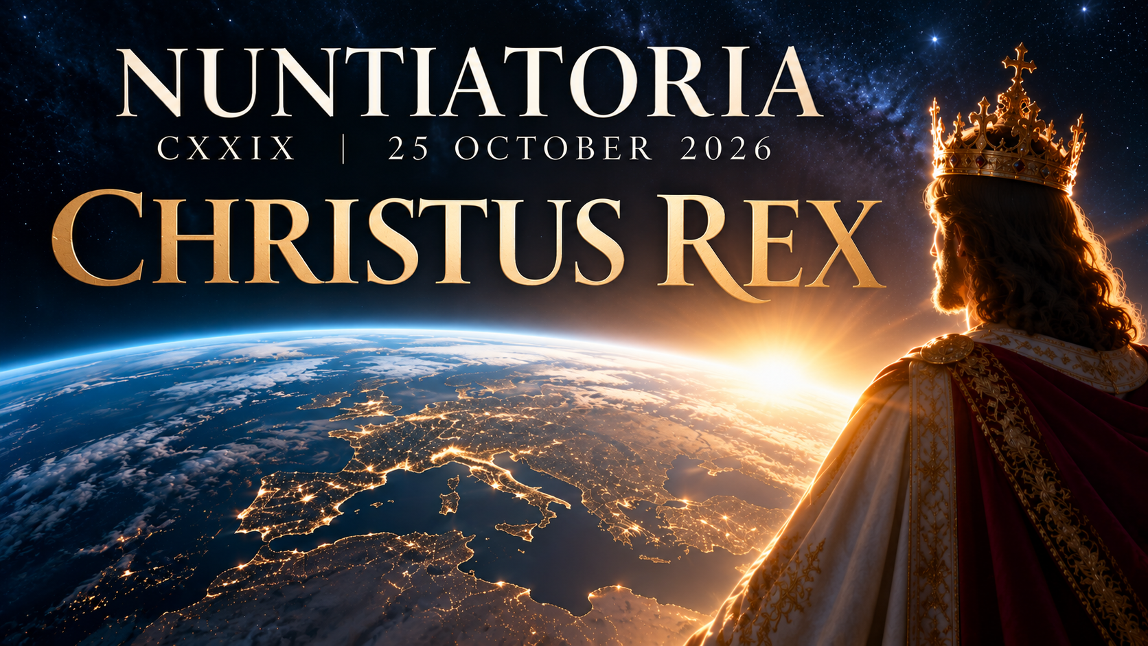 25.10.26 Nuntiatoria CXXIX: CHRISTUS REX