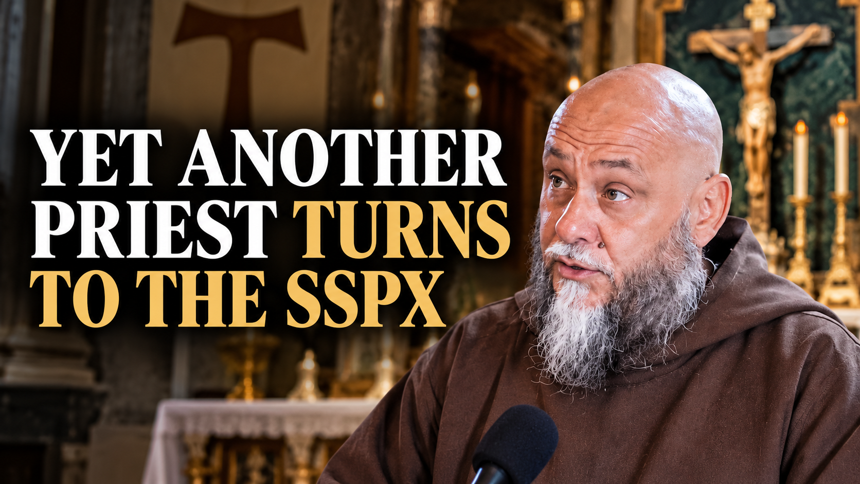 YET ANOTHER PRIEST TURNS TO THE SSPX