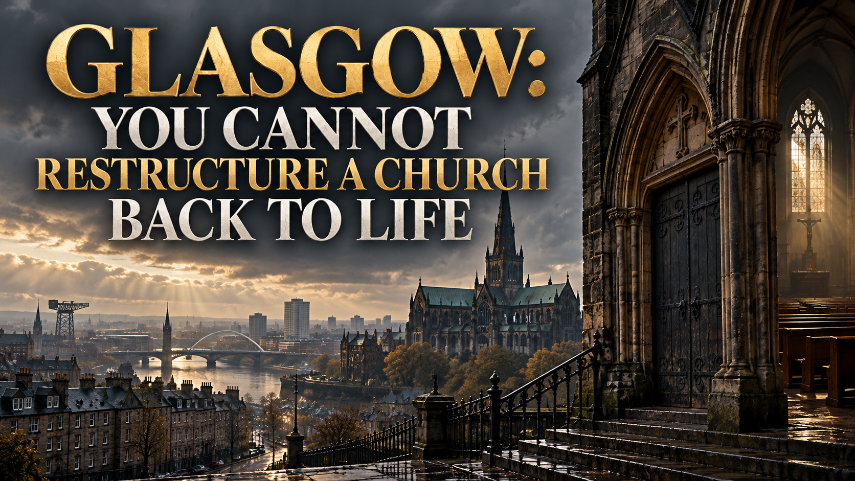 GLASGOW: YOU CANNOT RESTRUCTURE A CHURCH BACK TO LIFE