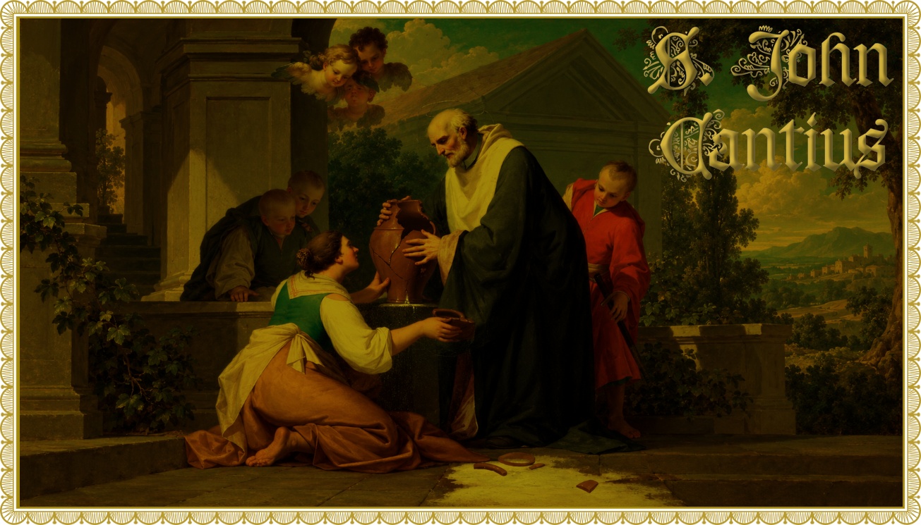 Today’s Mass: October 22 St John Cantius
