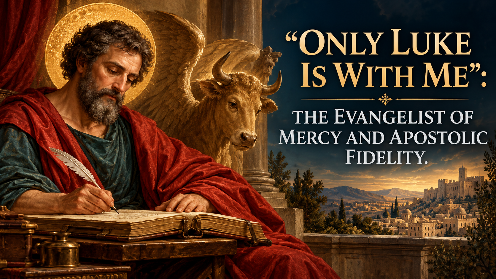 “ONLY LUKE IS WITH ME”: THE EVANGELIST OF MERCY AND APOSTOLIC FIDELITY