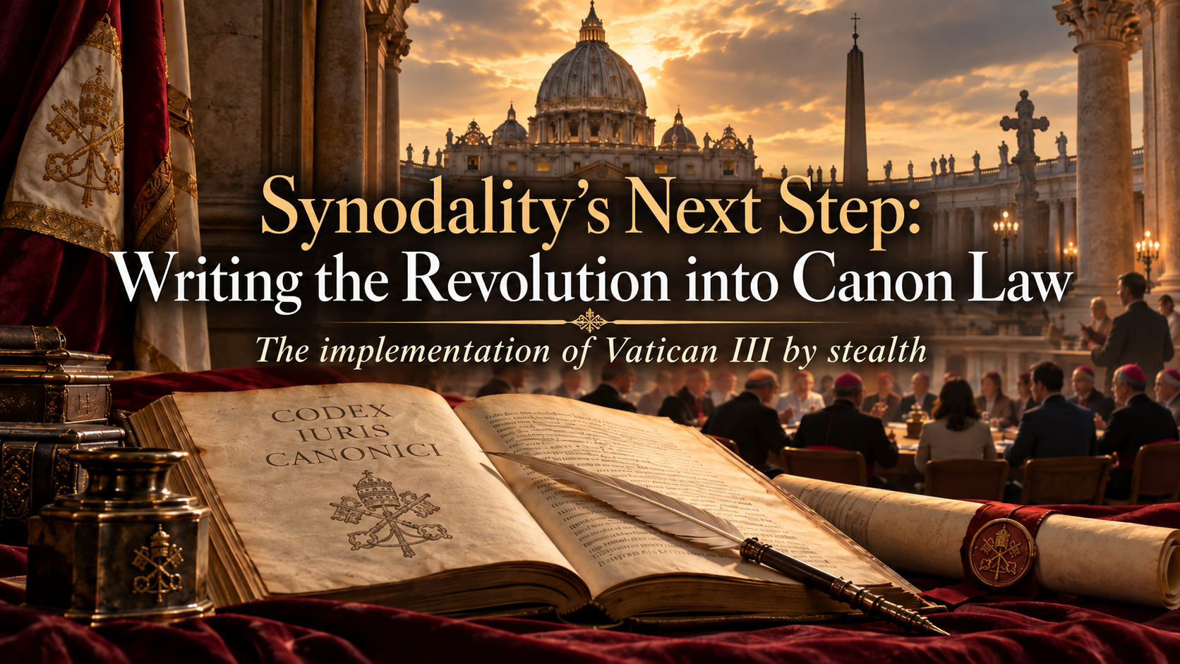 Synodality’s Next Step: Writing the Revolution into Canon Law